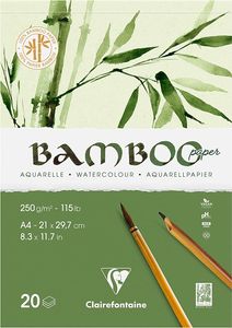 בלוק לצבעי מים מבמבוק 250 גרם 20 דף Bamboo A4