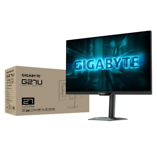 מסך גיימינג Gigabyte G27UP 4K SS IPS 160HZ/320HZ 1Ms Pivot HDR400