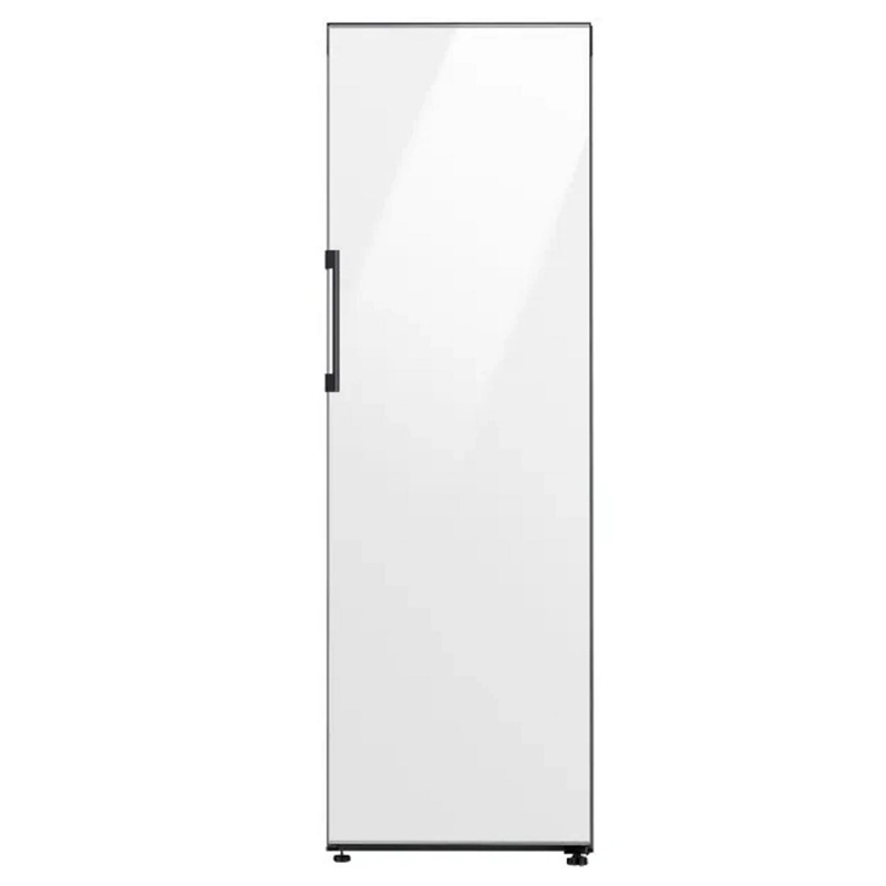 מקרר ללא מקפיא ‏386 ליטר ⁦SAMSUNG RR39C7650WH⁩ לבן פנינה זכוכית