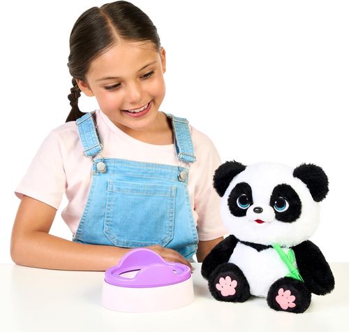 Little Live Pets: בובת פנדה אינטראקטיבית מגיבה למגע וליטוף עם למעלה מ 50 צלילים ותגובות
