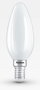 נורת נר 6.5W E14 RADIUM 2700K