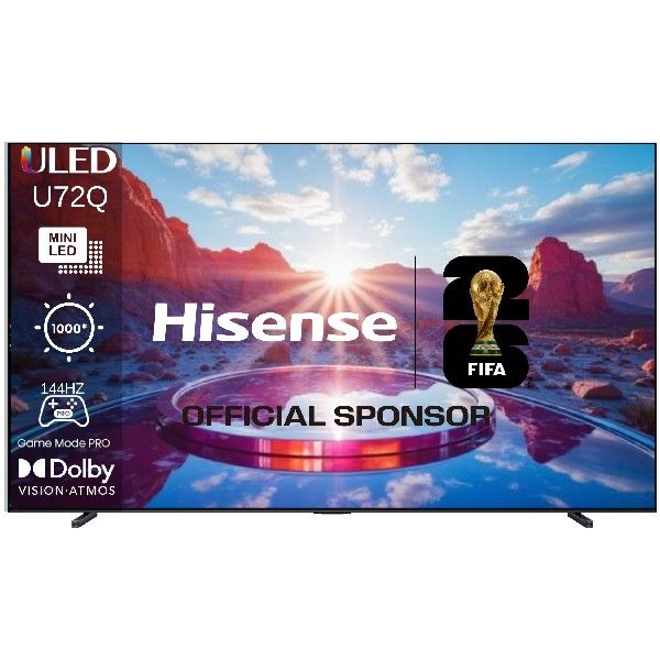 טלוויזיה Hisense 100U72Q 4K ‏100 ‏אינטש הייסנס