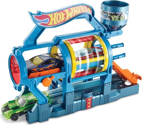 ערכת משחק לשטיפת רכב טורבו ג'ט של Hot Wheels