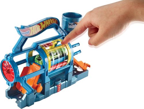 ערכת משחק לשטיפת רכב טורבו ג'ט של Hot Wheels