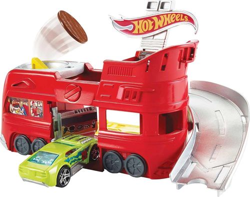 הוט ווילס מסלול בתוך משאית פוד טראק - HOT WHEELS