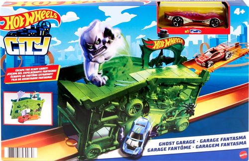 ערכת משחק מוסך רפאים Hot Wheels