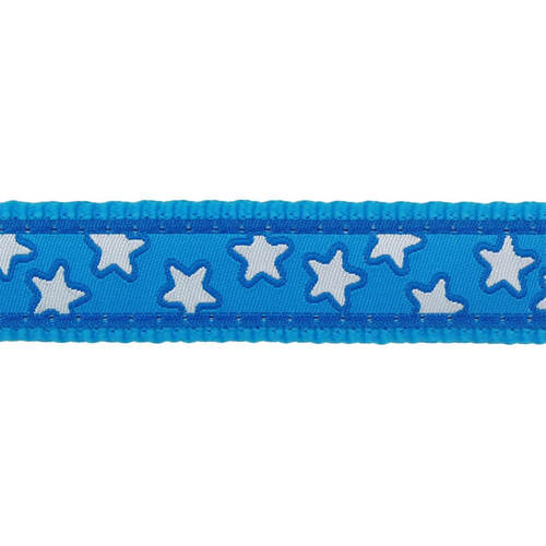 רדינגו קולר לכלב S תכלת כוכבים