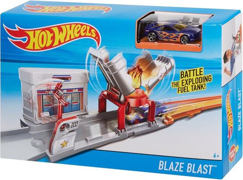 הוט ווילס מסלול תחנת דלק -מפץ - Hot Wheels Blaze Blast