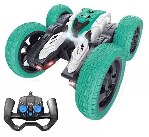 מכונית פעלולים על שלט רחוק Action Stunt Car 360 (מגוון צבעים)