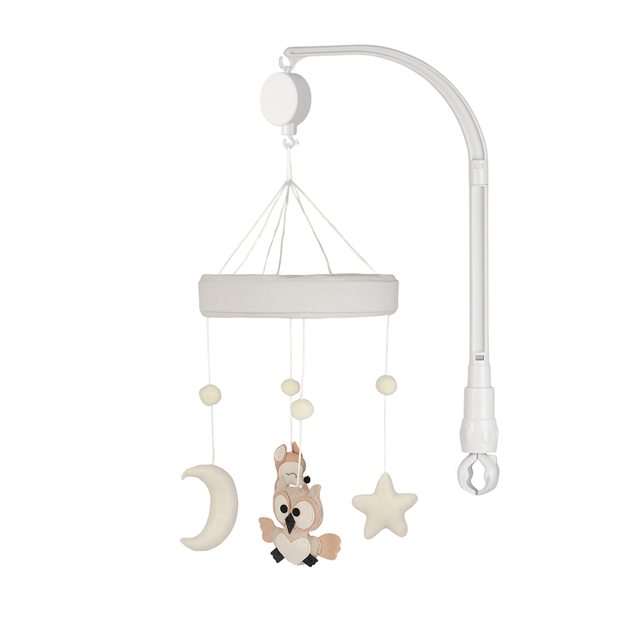 מובייל למיטת תינוק – Animals & Smiles Baby Mobile