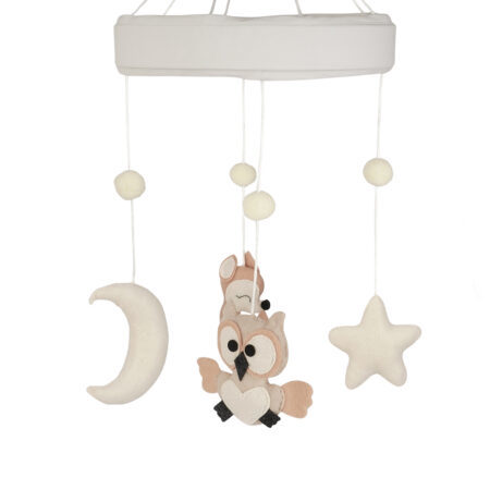 מובייל למיטת תינוק – Animals & Smiles Baby Mobile