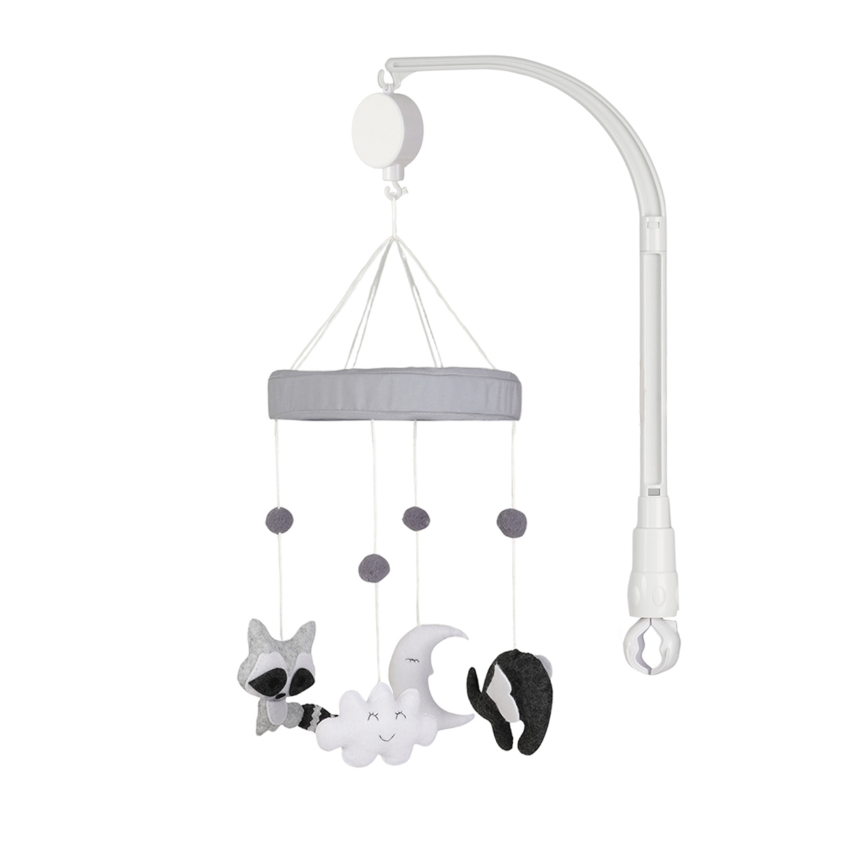 מובייל למיטת תינוק – Animals & Smiles Baby Mobile