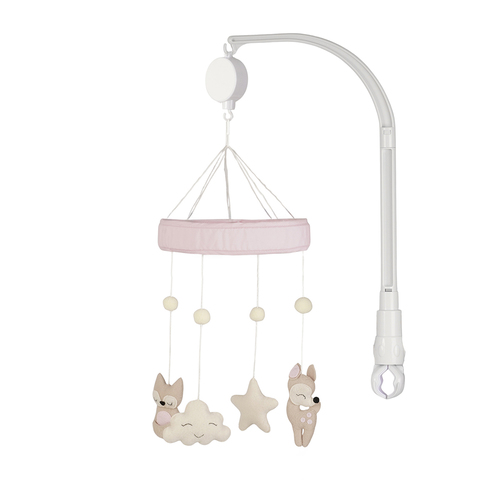 מובייל למיטת תינוק – Animals & Smiles Baby Mobile