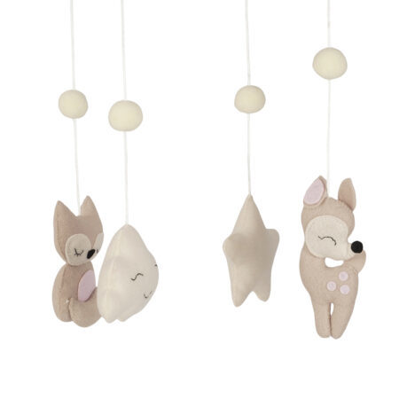 מובייל למיטת תינוק – Animals & Smiles Baby Mobile