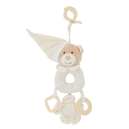 רעשן עם תפסן – Soft Touch™ Rattle with Clip