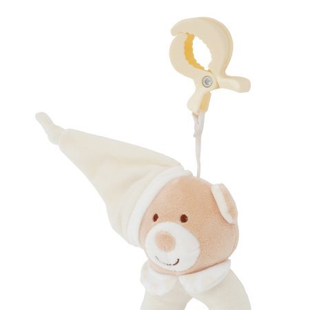 רעשן עם תפסן – Soft Touch™ Rattle with Clip