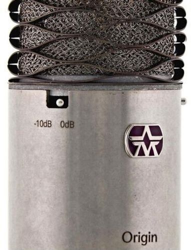 זוג מיקרופונים ORIGIN עם מגני רוח וחנוכיה מבית ASTONMICS