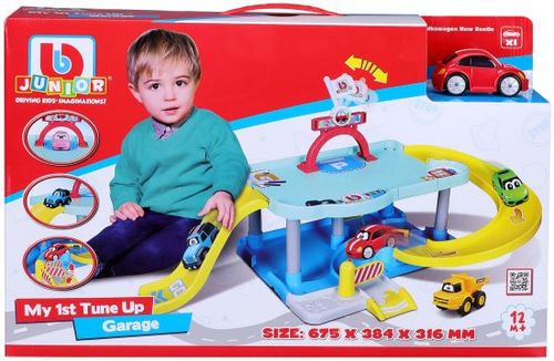 Bburago Junior: חניון המכוניות הראשון שלי דו מפלסי עם מכונית