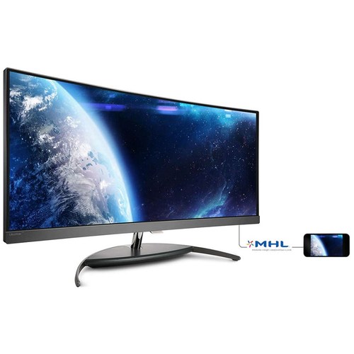 מסך מחשב פיליפס 34 אינצ' כעור PHILIPS 34