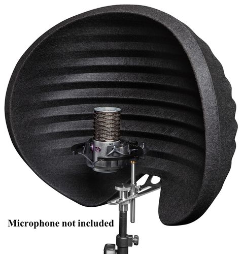 מגן אקוסטי למיקרופונים בצבע שחור ASTONMICROPHONES HALO SHADOW