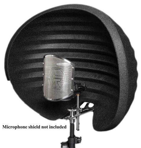 מגן אקוסטי למיקרופונים בצבע שחור ASTONMICROPHONES HALO SHADOW