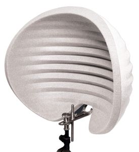 מגן אקוסטי למיקרופונים בצבע לבן ASTONMICROPHONES HALO SHADOW