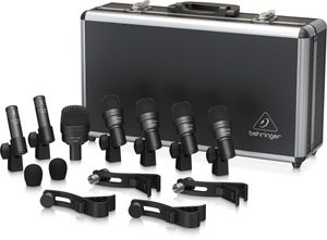 סט 7 מיקרופונים מקצועי לתופים Behringer BC1200