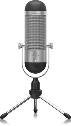 מיקרופון שידור קונדנסר USB דגם BVR84 מבית BEHRINGER
