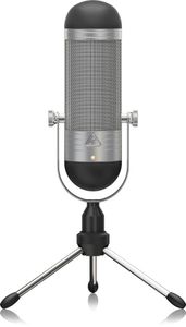 מיקרופון שידור קונדנסר USB דגם BVR84 מבית BEHRINGER