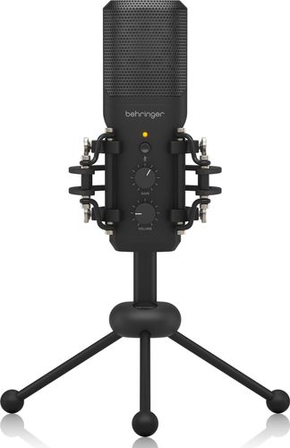 מיקרופון קונדנסר Cardioid עם מעמד שולחני וחיבור USB דגם BU200