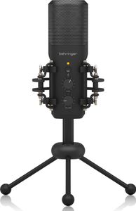 מיקרופון קונדנסר Cardioid עם מעמד שולחני וחיבור USB דגם BU200