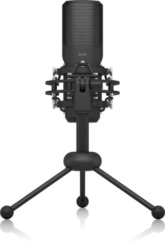 מיקרופון קונדנסר Cardioid עם מעמד שולחני וחיבור USB דגם BU200