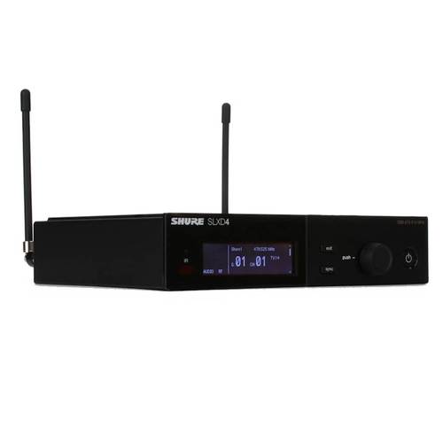 Shure SLXD4E – מקלט דיגיטלי אלחוטי