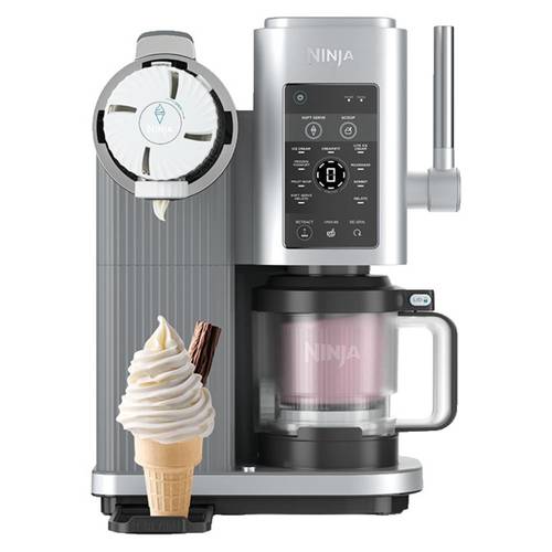 מכונת גלידה וגלידה אמריקאית Ninja CREAMI SPOON & SPIN NC701