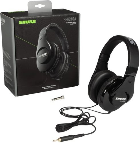 אוזניות מקצועיות Shure SRH240A