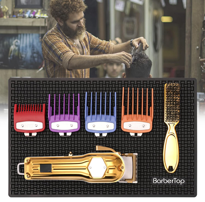 שטיחון גומי סיליקון קטן מקצועי למספרה BarberTOP P-25