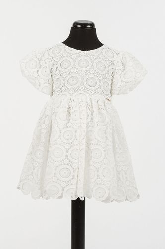 KIDS DRESS OFF WHITE