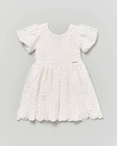 KIDS DRESS OFF WHITE