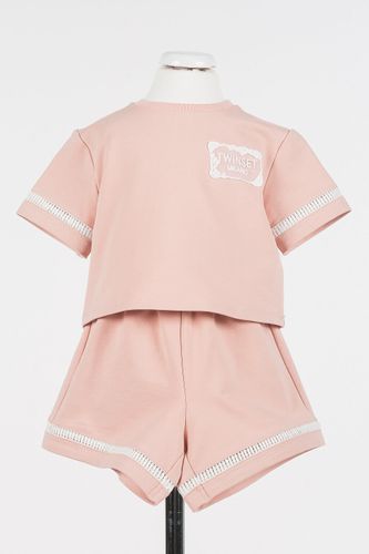 KNITTED SET PINK DANCER