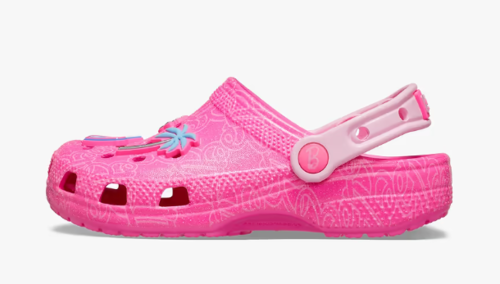 כפכפי קרוקס קלוג ברבי לבנות בצבע ורוד | 28-35 |  Crocs Barbie Classic Clog K 211406