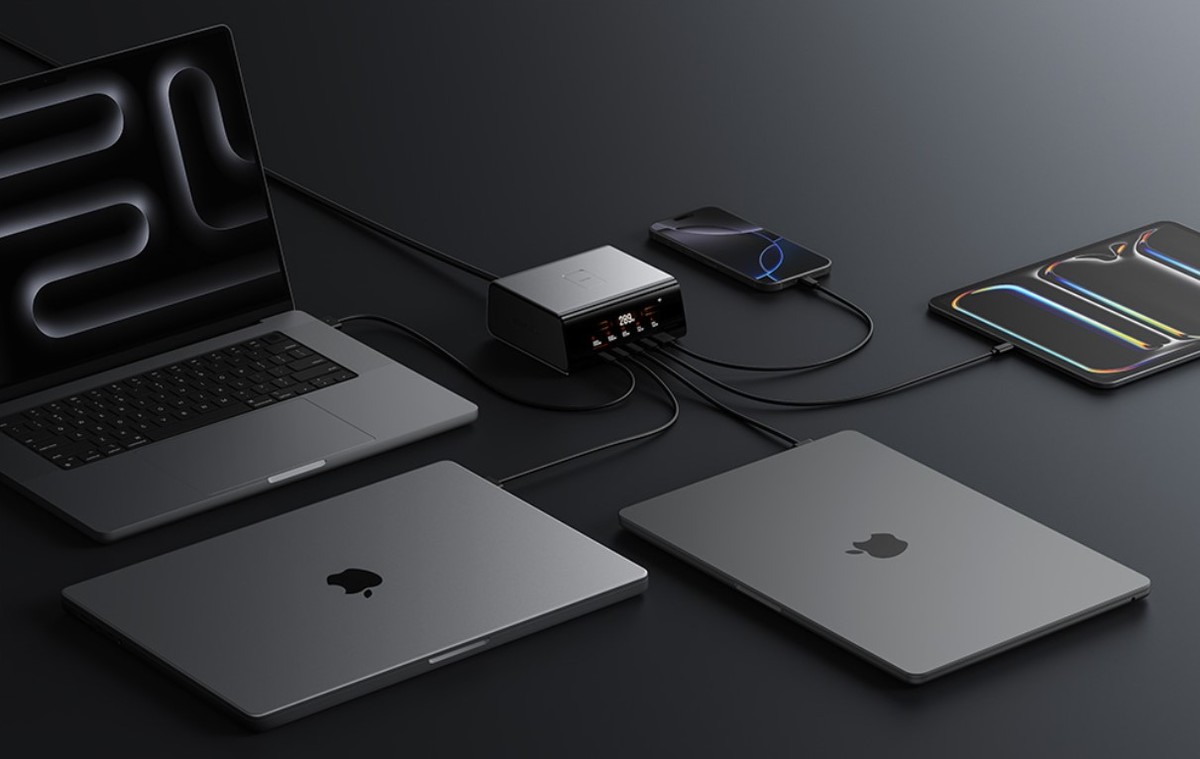 EcoFlow RAPID Pro 320W docking station 4xUSB-C 1xUSB-A GaN