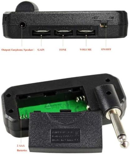 מגבר כיס מיני לגיטרה חשמלית Tube Drive עם יציאת אוזניות - Joyo JA-03