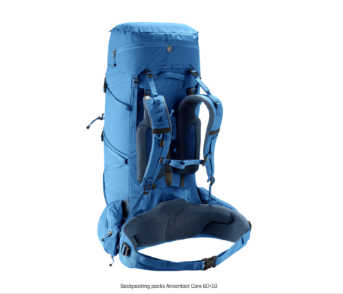 תרמיל ולטיולים דוייטר Deuter Aircontact Core 60+10