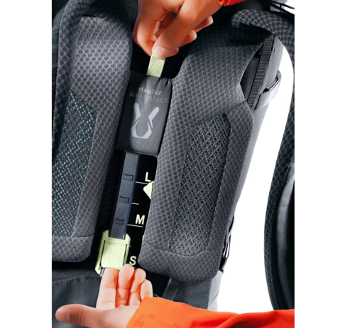 תרמיל מסע לדרום אמריקה - Deuter Aircontact Core 70+10 אפור