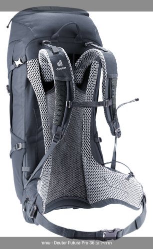 תרמיל גב לטיול יומי דוייטר Deuter Futura Pro 36 - שחור