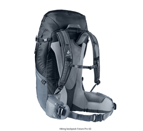 תרמיל יום דוייטר גב - Deuter Futura Pro 40 - שחור
