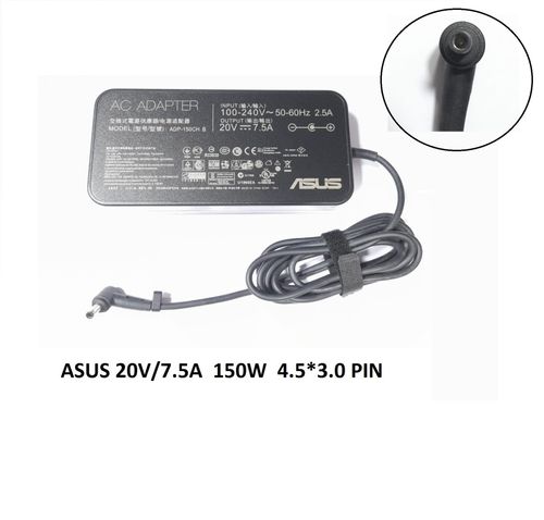 מטען מקורי למחשב נייד Asus 150W 20V-7.5A 4.5-3.00mm