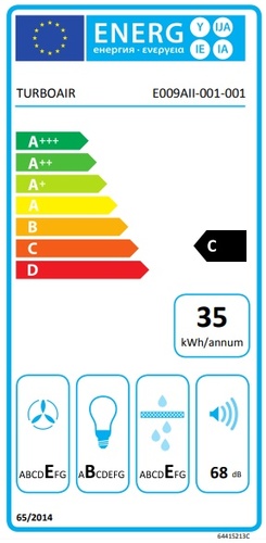 קולט אדים TURBO AIR נירוסטה 60 ס