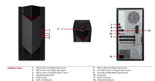 מחשב נייח Acer Nitro 50 N50-660 DG.E4FET.01C אייסר