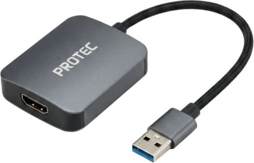 מתאם USB3 ל HDMI נקבה Protec DM156 | פרוטק DM-156 מקט 870783